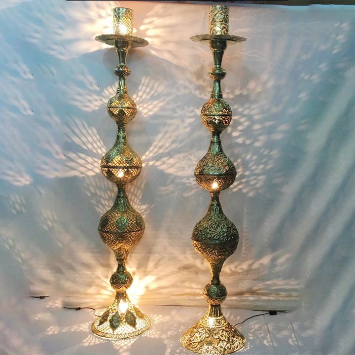 Display Leaded Functional Two Meters Hookahs