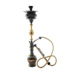 Hammered Brass & Stainless Black