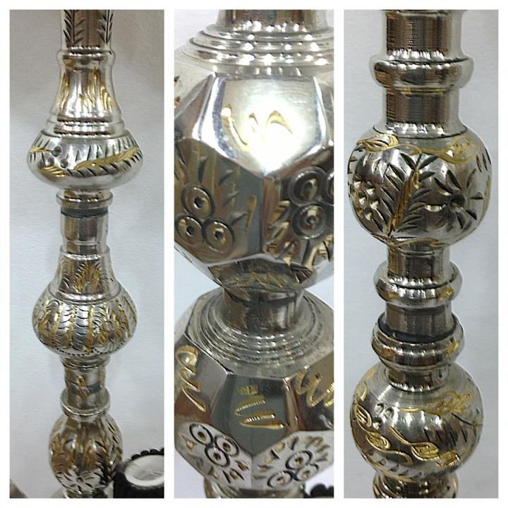 Silver Brass Deep Engraving