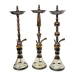 Two Levels Black Famie Brass