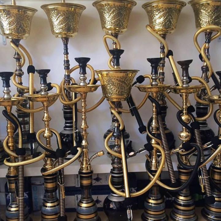 Two Levels Oxidized Gold Chillers