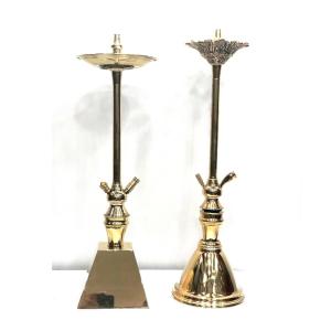 Chiller Solid Brass Lotus & Pyramid Tower - CHL023