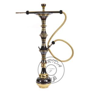 Fluted Gold Oxide Saucer - CHL016