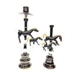 Horses Mummy and Baby Hookahs - GLS074