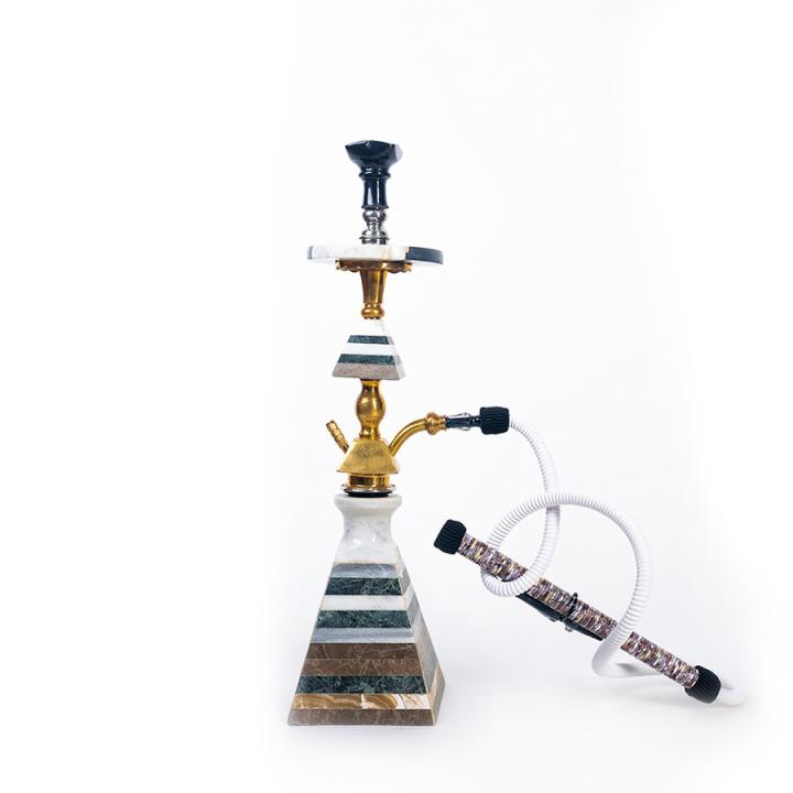Farida Pyramid Marble Hookah Limited Edition
