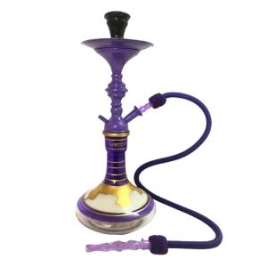 Metal Single Saucer Purple