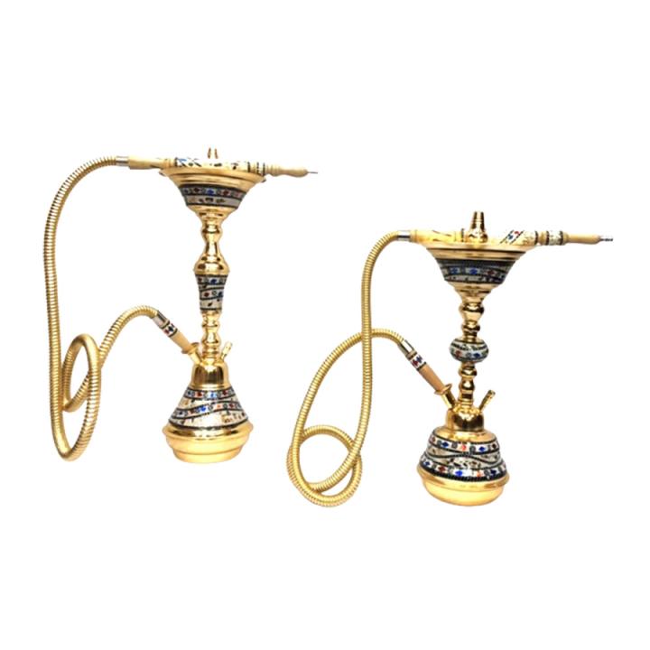 Boury Table Top Gold Plated Mother of Pearl