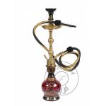 Midi Two Kora Gold / Hand Painted Vase - SBR043