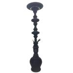 Three Levels Stainless Double Alfa Black