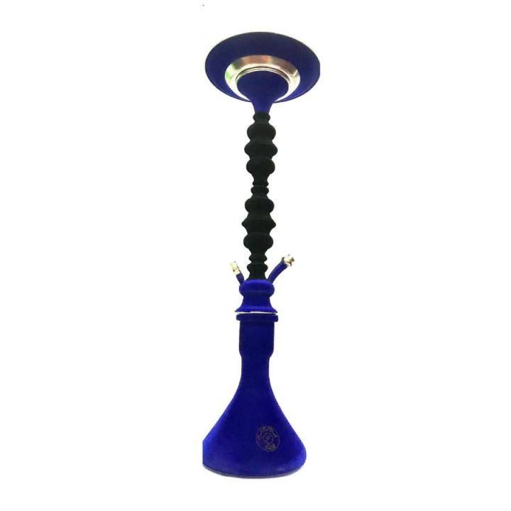 Velvet Stainless Two Levels Double Alam Blue & Black